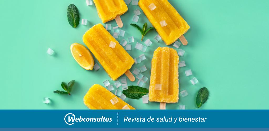 Recetas de helado de mango y chocolate, y de mango y plátano