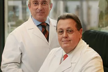 Drs. Carlos Lisbona y Xavier Puncernau, cirujanos vasculares