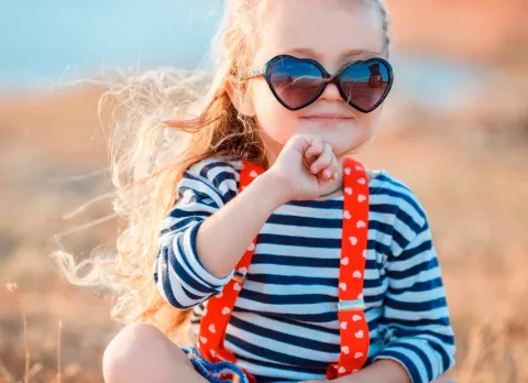 Gafas de sol para los niños