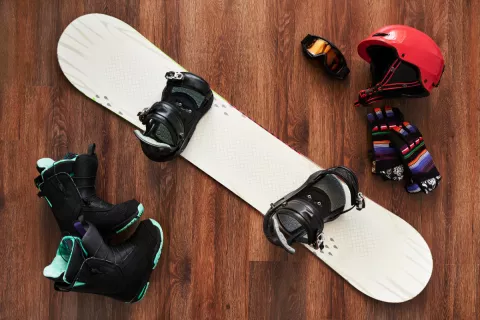 Material necesario para practicar snowboard