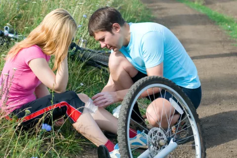 Lesiones típicas del mountain bike