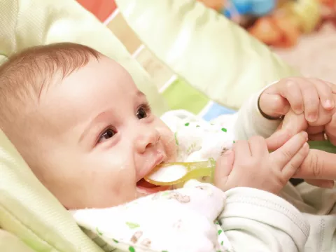 Nutrición a partir del cuarto mes