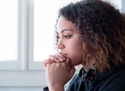 Mujer de raza negra