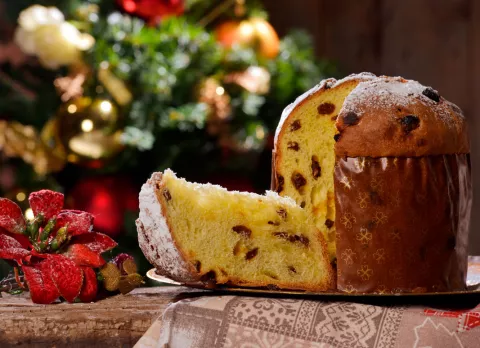 Panettone navideño