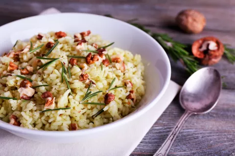 Arroz integral, plato para depurar excesos navideños