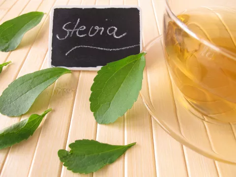 Infusión de stevia