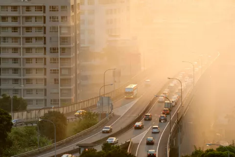 Contaminación por tráfico