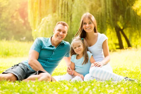 Familia con hijo único