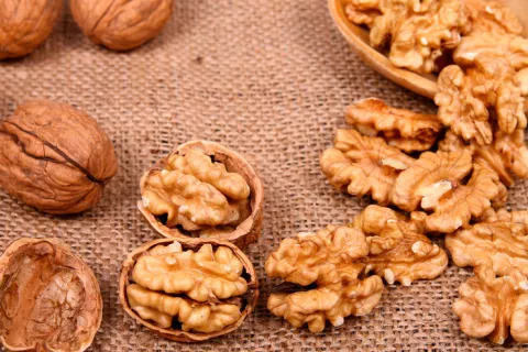 Las nueces son beneficiosas para el intestino