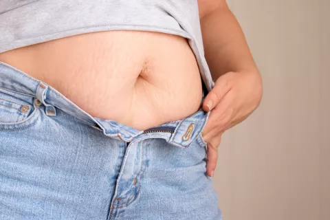 La grasa abdominal aumenta el riesgo de diabetes gestacional