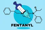 La doble cara del fentanilo: revelan por qué los opioides son más adictivos Ilustración de una jeringuilla con fentanilo