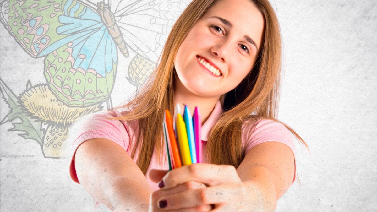 Colorear y rellenar dibujos, la terapia anti-estrés que arrasa