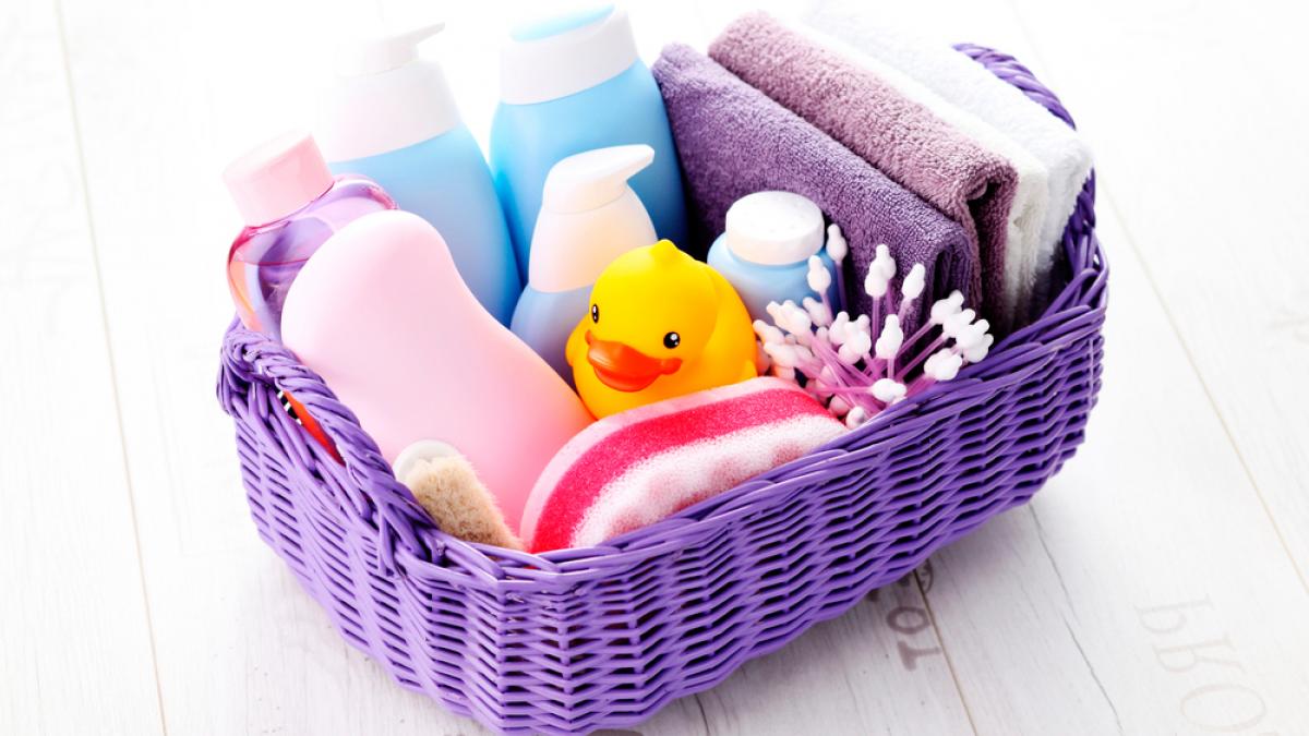 Productos de limpieza y baño para bebés y niños